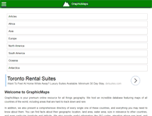 Tablet Screenshot of graphicmaps.com